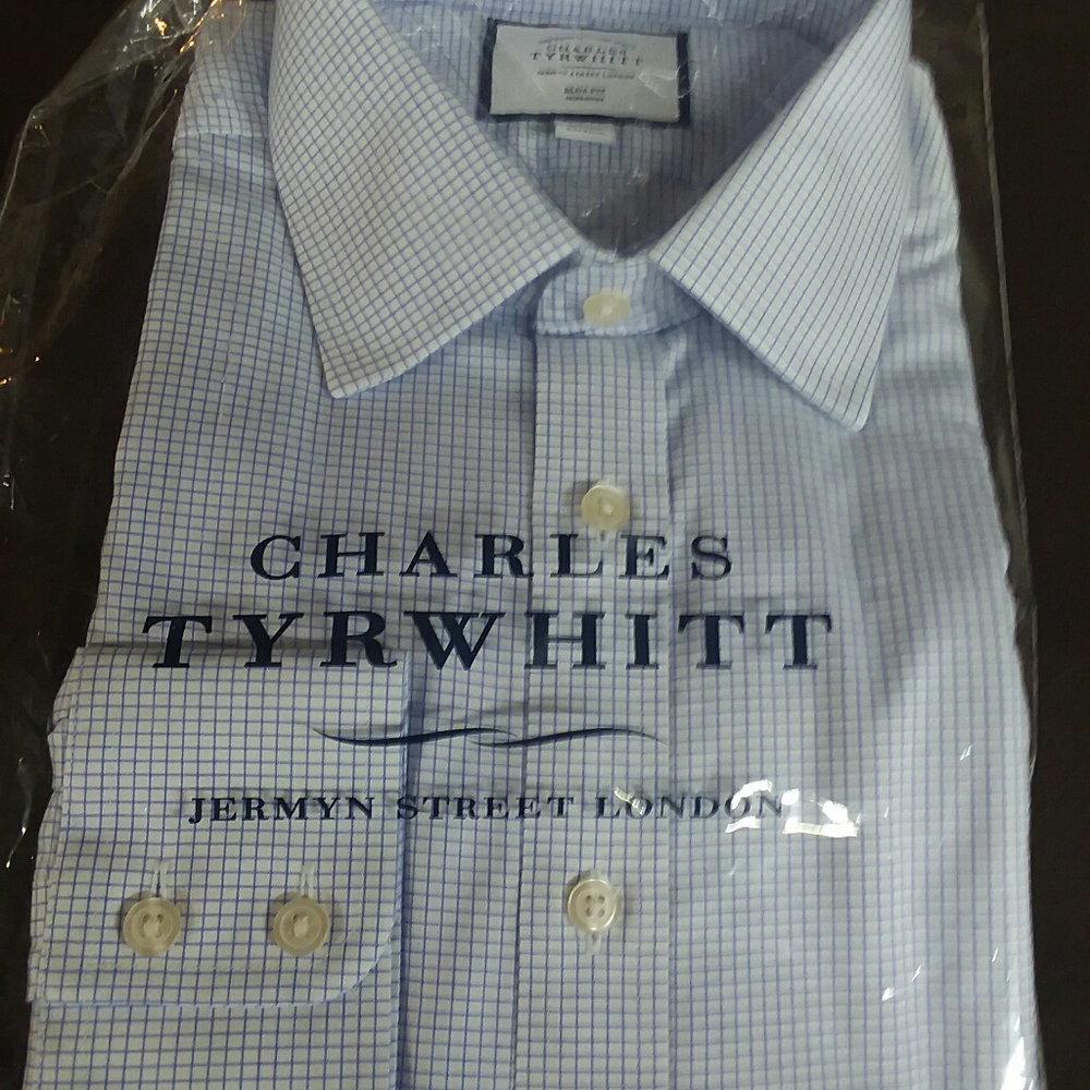 NIP Charles Tyrwhitt Dress Shirt Slim Fit 17/36